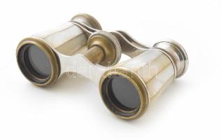 Színházi látcső sérült gyöngyház berakással