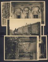 6 db fekete-fehér képeslap  berlini Schlossmuseumból