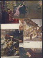 6 db képzőművészeti reprodukció