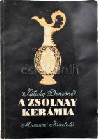 Pataky Dénesné: A Zsolnay kerámia. Múzeumi Füzetek. Harmadik, javított kiadás. Pécs, 1962, Janus Pannonius Múzeum. Fekete-fehér fotókkal és Zsolnay jelzésekkel illusztrált. Kiadói papírborítóban