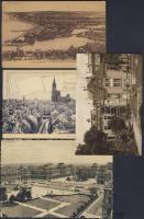 1900-1939 12 db táj- és városképes, javarészt francia futott lap