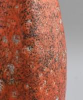 Pesthidegkúti váza, aljánál pattogzással, m: 41 cm