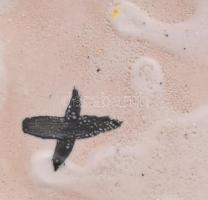 Pesthidegkúti váza, aljánál pattogzással, m: 41 cm