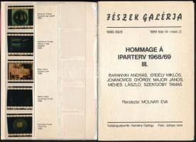 Beke László: Hommage á Iparterv 1968/69 III. Baranyay András, Erdély Miklós, Jovánovics György, Majo...