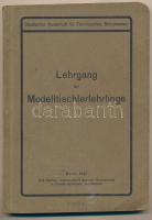 Lehrgang für Modelltischlerlehrlinge. Berlin, 1925, Deutscher Ausschuß für Technisches Schulwesen, 196 p. Számos ábrával illusztrálva. Német nyelven. Kiadói papírkötés.