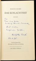 Szabó, Magda: Das Schlachtfest. Roman. [Disznótor. Regény.] A szerző, Szabó Magda (1917-2007) író, k...