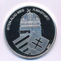 DN "Nemzetünk nagyjai - Erkel Ferenc" jelzett Ag emlékérem kapszulában, tanúsítvánnyal (15...