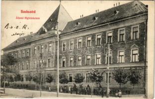 1908 Szekszárd, Állami főgimnázium. Krammer Vilmos kiadása