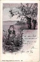 1899 (Vorläufer) Ach, wenn du wärst mein eigen... / frog. Verlag v. Gustav Liersch & Co. (EK)