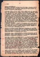 1951-1952 A Magyar Népköztársaság Legfelsőbb Bíróságának ítélete Dr. Dirner Gusztáv ellen, "mag...