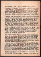 1951-1952 A Magyar Népköztársaság Legfelsőbb Bíróságának ítélete Dr. Dirner Gusztáv ellen, "mag...
