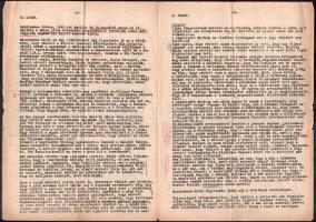 1951-1952 A Magyar Népköztársaság Legfelsőbb Bíróságának ítélete Dr. Dirner Gusztáv ellen, "mag...