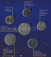 Málta 2008. 1c-2€ 8klf db + 1991-2007. 1c-50c 6klf db, közös szettben T:1,2