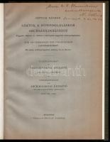 Fettich Nándor: Adatok a honfoglaláskor archaeologiájához. Függelék: Bartucz L[ajos]: Adatok a honfo...
