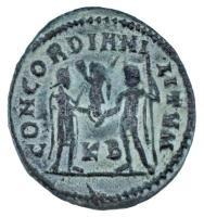 Római Birodalom / Cyzicus / Maximianus 295-297. Follis bronz (2,90g) kapszulában T:XF,VF Roman Empir...