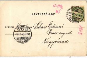 1903 Veszprém, Piaristák temploma, belső (EK)