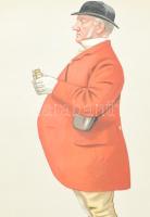 1881 Vanity Fair illusztrációk, össz. 23 db karikatúraszerű portré. Többe közt Leslie Ward (1851-192...