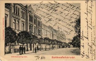 1903 Székesfehérvár, Vörösmarty tér. Kaufmann F. kiadása (EK)