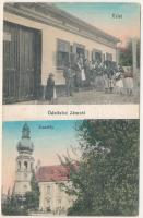 1915 Jám, Iam; üzlet, kastély / shop, castle (EK)