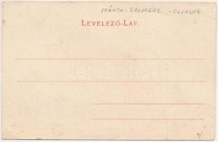 Sepsiszentgyörgy, Sfantu Gheorghe; Piac tér, Deák és Bikfalvi, Domokos Géza, Gyárfás Árpád, Kozma La...