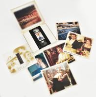 Titanic. VHS, díszkiadás, extrákkal: 7 darab a film ismert jeleneteit ábrázoló nyomat, 5 darab filmk...