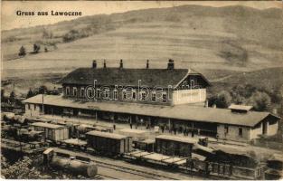 Lavochne, Lawotschne, Lavocsne, Lawoczne; railway station, train (Rb)