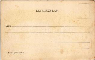 Nevicke, Nevytske, Nyevicke (Ungvár, Uzshorod, Uzhorod); vár kert. Mandula Ignác kiadása / castle pa...