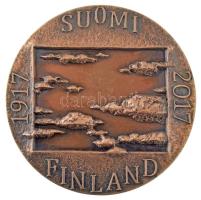 Finnország 2017. "Európai bélyegkiállítás Finnország / Suomi Finnország 1917-2017" bronz e...