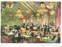 Budapest VII. Royal Nagyszálloda Royal Bar (b)