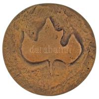 DN "Gépészeti Szakközépiskola kiváló tanulója - Mátészalka" bronz emlékérem (94mm) T:AU ki...