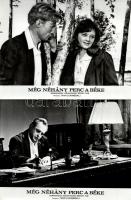 cca 1975 ,,Még néhány perc béke" című szovjet film jelenetei és szereplői, 13 db vintage produk...