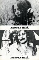 cca 1978 ,,Ratgeb, a festő" című NDK-beli film jelenetei és szereplői, 9 db produkciós filmfotó...