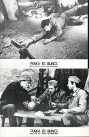 cca 1979 ,,Puska és bilincs" című szovjet film jelenetei és szereplői, 8 db produkciós filmfotó...