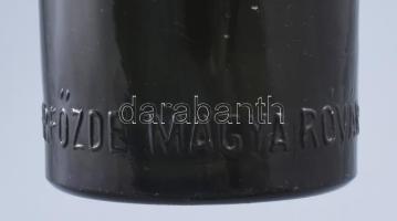 Főhercegi Serfőzde Magyaróvár feliratos sörösüveg, Mosonmagyaróvár 0.55l, m: 28,5 cm