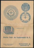 1929 Derby Sajt és Vajtermelő R.T. Jegyzék
