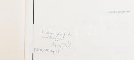 Nagy Pál: Journal in-time 1974-1984. A szerző, Nagy Pál (1934- ) avantgárd író, műfordító, újságíró,...
