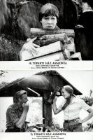 cca 1976 ,,A tóparti ház asszonya" című szovjet film jelenetei és szereplői, 16 db vintage prod...