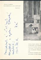 1969 Koszta Rozália festőművész kiállítási prospektusa. Gyula, Erkel Ferenc Múzeum. + 1987 Koszta Ro...