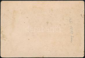 cca 1890 Keszthelyi szigetfürdő Kabinetfotó, Istvánffy I., muzeális ritkaság, m:16x11 cm
///
Keszt...