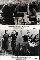 cca 1967 ,,Nemsokára itt a tavasz" című szovjet film jelenetei és szereplői, 17 db vintage prod...