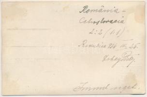1934 Pardubice, Romania - Cehoslovacia 2:2 (1:1) / Román labdarúgó-válogatott a Csehszlovákia elleni...