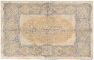 1920. 50K "Orell Füssli Zürich" nyomdahely jelöléssel, fakó hátlapi nyomattal T:F kis szak...