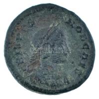 Római Birodalom / Lyon / Crispus 321-324. AE Follis (3,42g) T:XF karc Roman Empire / Lugdunum / Crispus 321-324. AE Follis "CRISPVS NOB CAES / BEATA TRANQVILLITAS - VO-TIS XX - C-R - PLG" (3,42g) C:XF scratch RIC VII 132