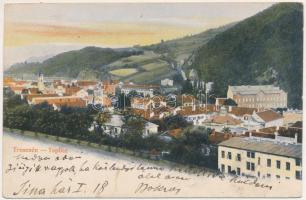 1905 Trencsénteplic, Trencianske Teplice; látkép / general view (EK)