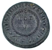 Római Birodalom / Aquileia / Crispus 321. AE Follis (2,98g) T:XF Roman Empire / Aquileia / Crispus 3...