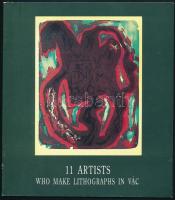 11 artists who make lithographs in Vác. Hommage a Szabó István litográfus. Vác, 1992, Nalors. Magyar és angol nyelven. Színes képekkel, többek közt Nádler István, Swierkiewicz Róbert, Szurcsik József műveinek reprodukcióival illusztrált. Kiadói papírkötés.