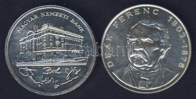 1992-94. 200Ft Ag "MNB" + "Deák" T:BU,2