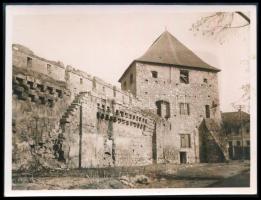 cca 1930 Kolozsvár, Bethlen-bástya, Szabók bástyája, fotó, 9×11 cm / Cluj, Bastionul Croitorilor