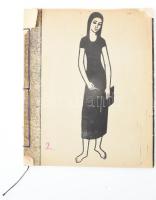 Az O. M. Kir. Képzőművészeti Főiskola Grafikai Osztályának munkái. 1933-34. Szerk. Varga Nándor Lajos. Bp., 1934, M. Kir. Képzőműv. Főisk. 3 sztl. lev., 23t.Benkovits Gy 3 db linó és fametszete, Dienes István linómetszet, Endrédy György 2 linómetszet, Élesdy István 3 fametszet, Iván Szilárd 5 db fametszet, Kürz János 1 linó, László Gyula 3 metszet. Metykó Gy 2 metszet, Patay Mihály 5 db fametszet, 2 linó, Schilling János 1 linó, Sinkó Károly 3 metszet, Tamássy Gyula 1 linó, Tombor I. 1 linó, Vidra Mária 1 linó. Zsinórfűzve, enyhén sérült papírborítóval 28x24 cm