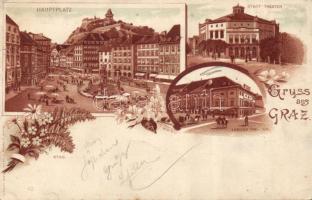 1899 Graz Litho